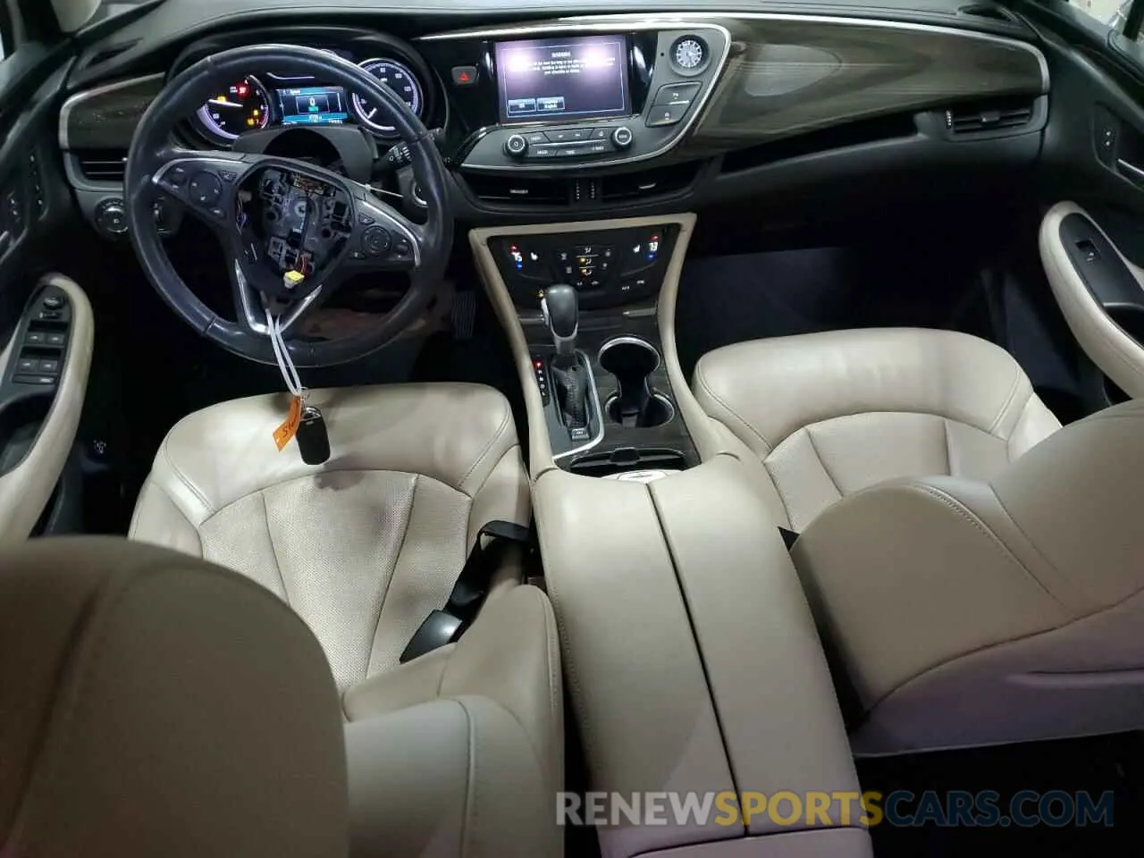 8 Фотография поврежденного автомобиля LRBFX2SA3KD125625 BUICK ENVISION 2019
