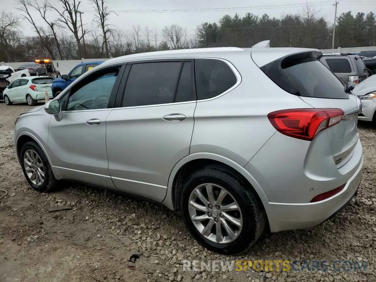 2 Фотография поврежденного автомобиля LRBFX2SA8KD004248 BUICK ENVISION 2019