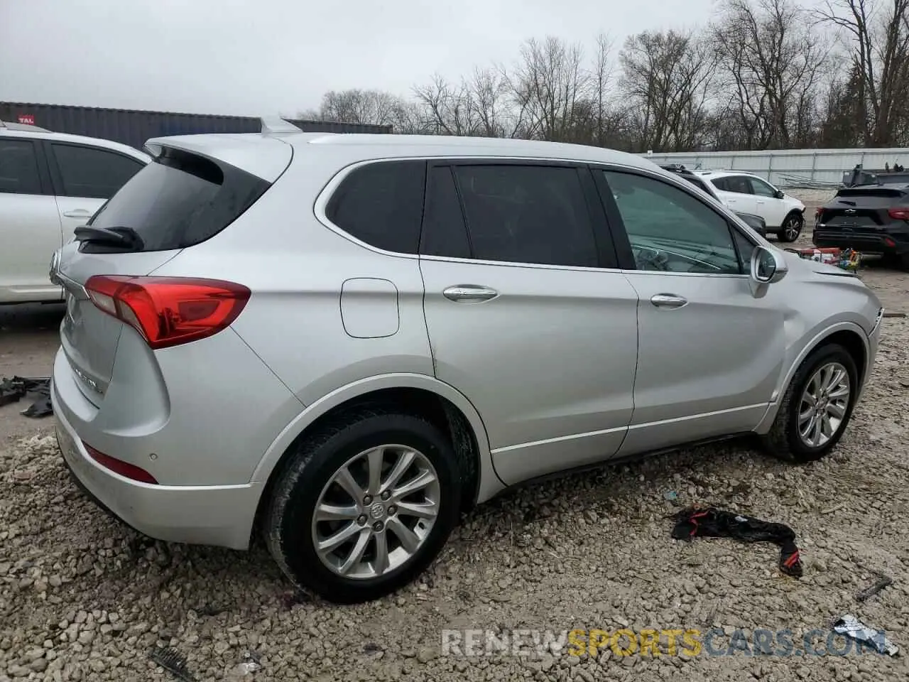 3 Фотография поврежденного автомобиля LRBFX2SA8KD004248 BUICK ENVISION 2019
