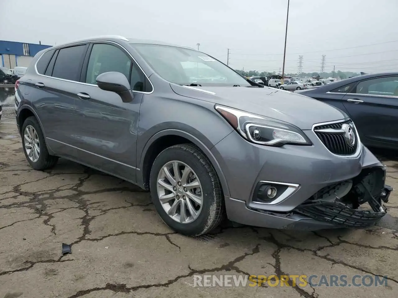 4 Photograph of a damaged car LRBFX2SA9KD042796 BUICK ENVISION 2019