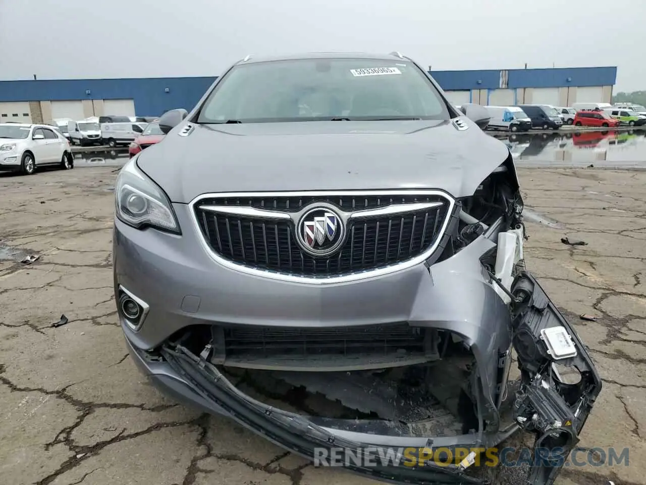 5 Photograph of a damaged car LRBFX2SA9KD042796 BUICK ENVISION 2019