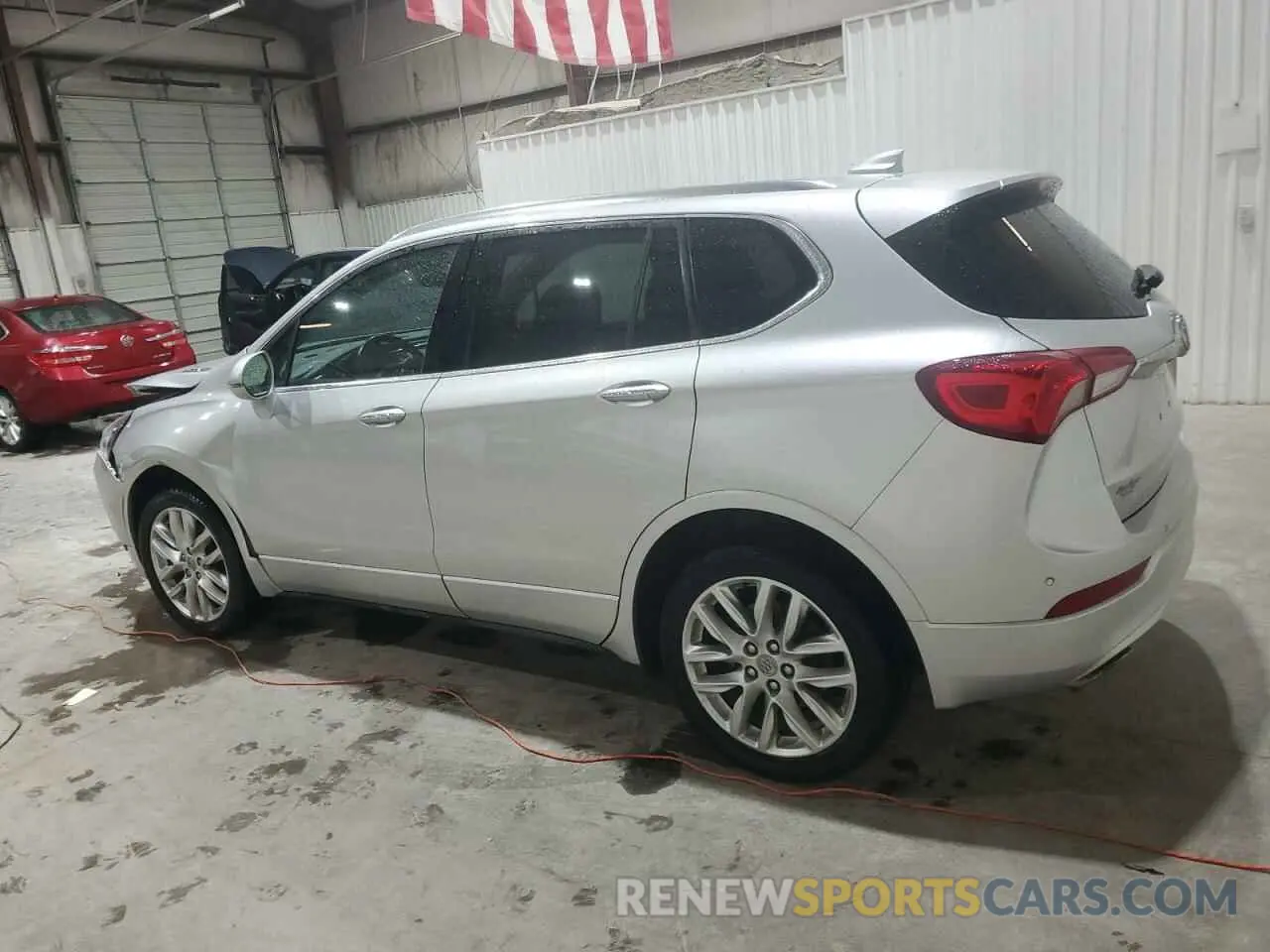 2 Фотография поврежденного автомобиля LRBFX3SX3KD030301 BUICK ENVISION 2019