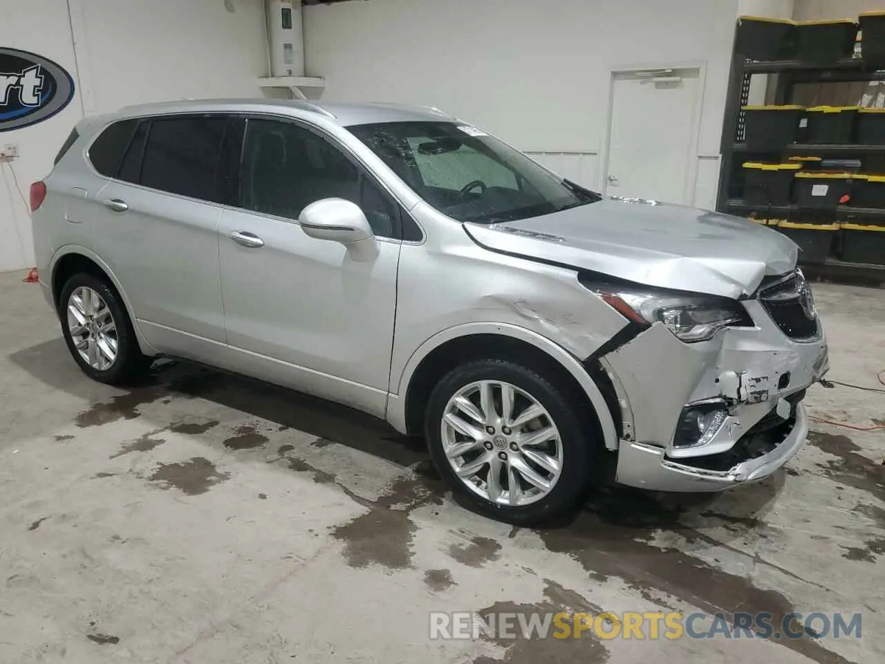 4 Фотография поврежденного автомобиля LRBFX3SX3KD030301 BUICK ENVISION 2019