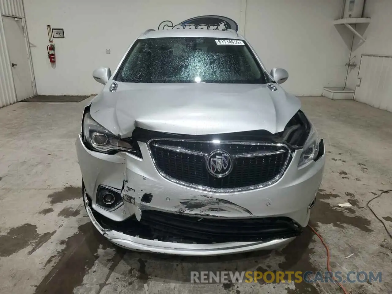 5 Фотография поврежденного автомобиля LRBFX3SX3KD030301 BUICK ENVISION 2019