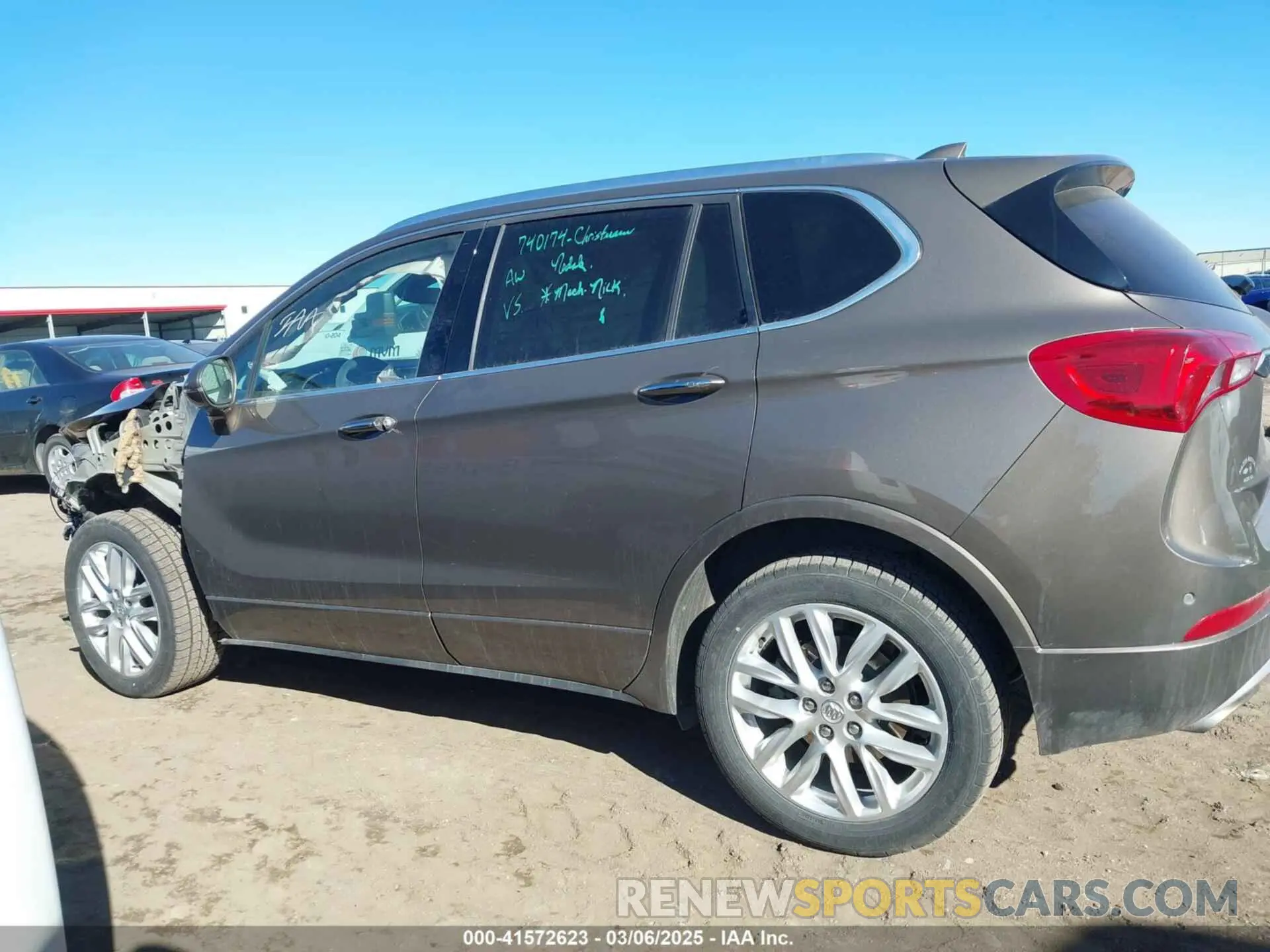 15 Фотография поврежденного автомобиля LRBFX3SX4KD012082 BUICK ENVISION 2019