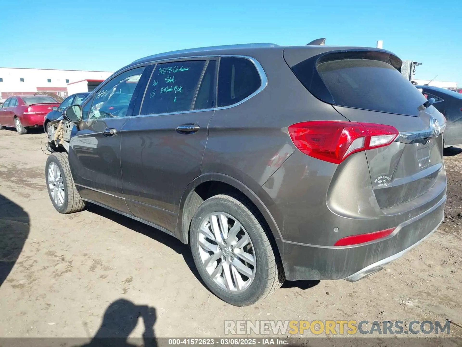 3 Фотография поврежденного автомобиля LRBFX3SX4KD012082 BUICK ENVISION 2019