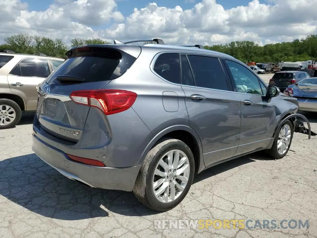 3 Фотография поврежденного автомобиля LRBFX3SX7KD012142 BUICK ENVISION 2019