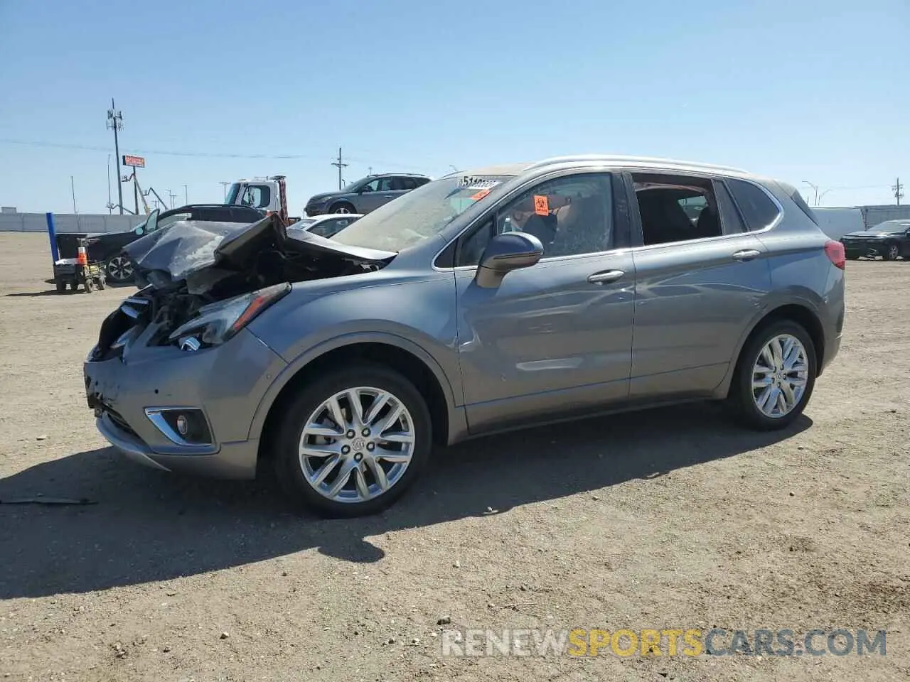 1 Photograph of a damaged car LRBFX4SX2KD034099 BUICK ENVISION 2019