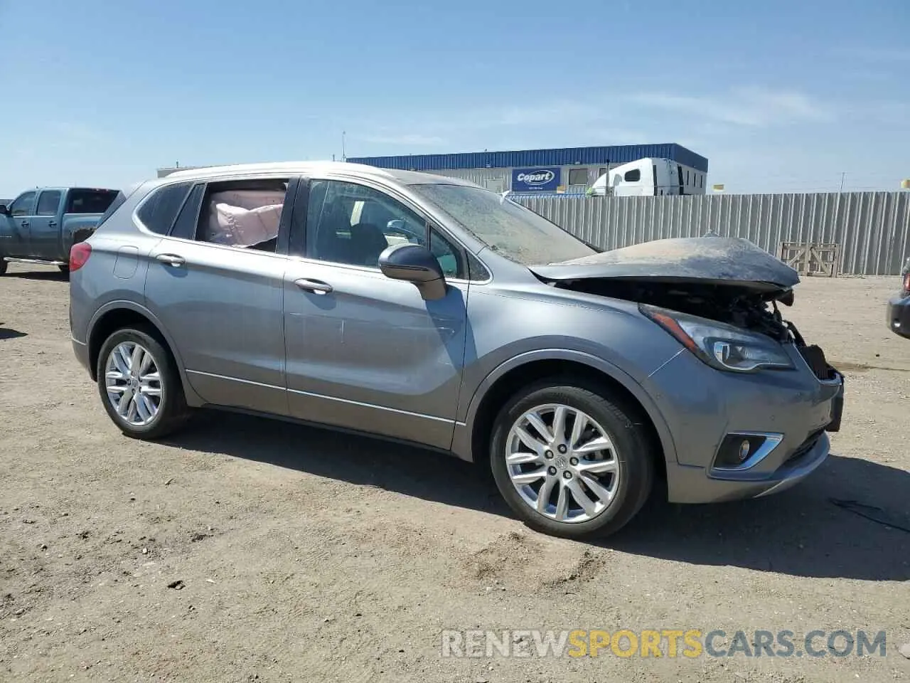 4 Photograph of a damaged car LRBFX4SX2KD034099 BUICK ENVISION 2019