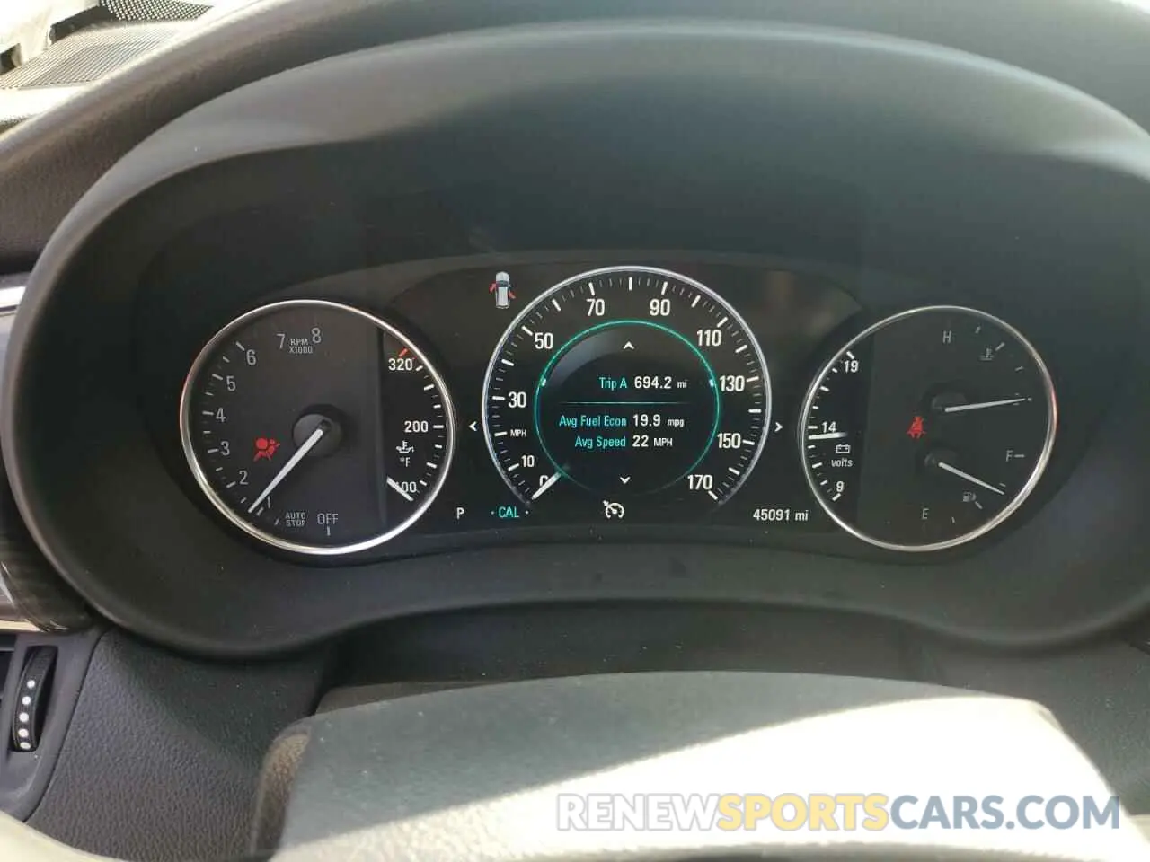 9 Photograph of a damaged car LRBFX4SX2KD034099 BUICK ENVISION 2019