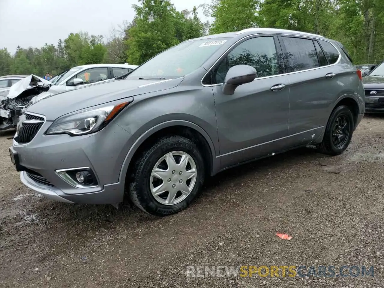 1 Photograph of a damaged car LRBFX4SX5KD075939 BUICK ENVISION 2019