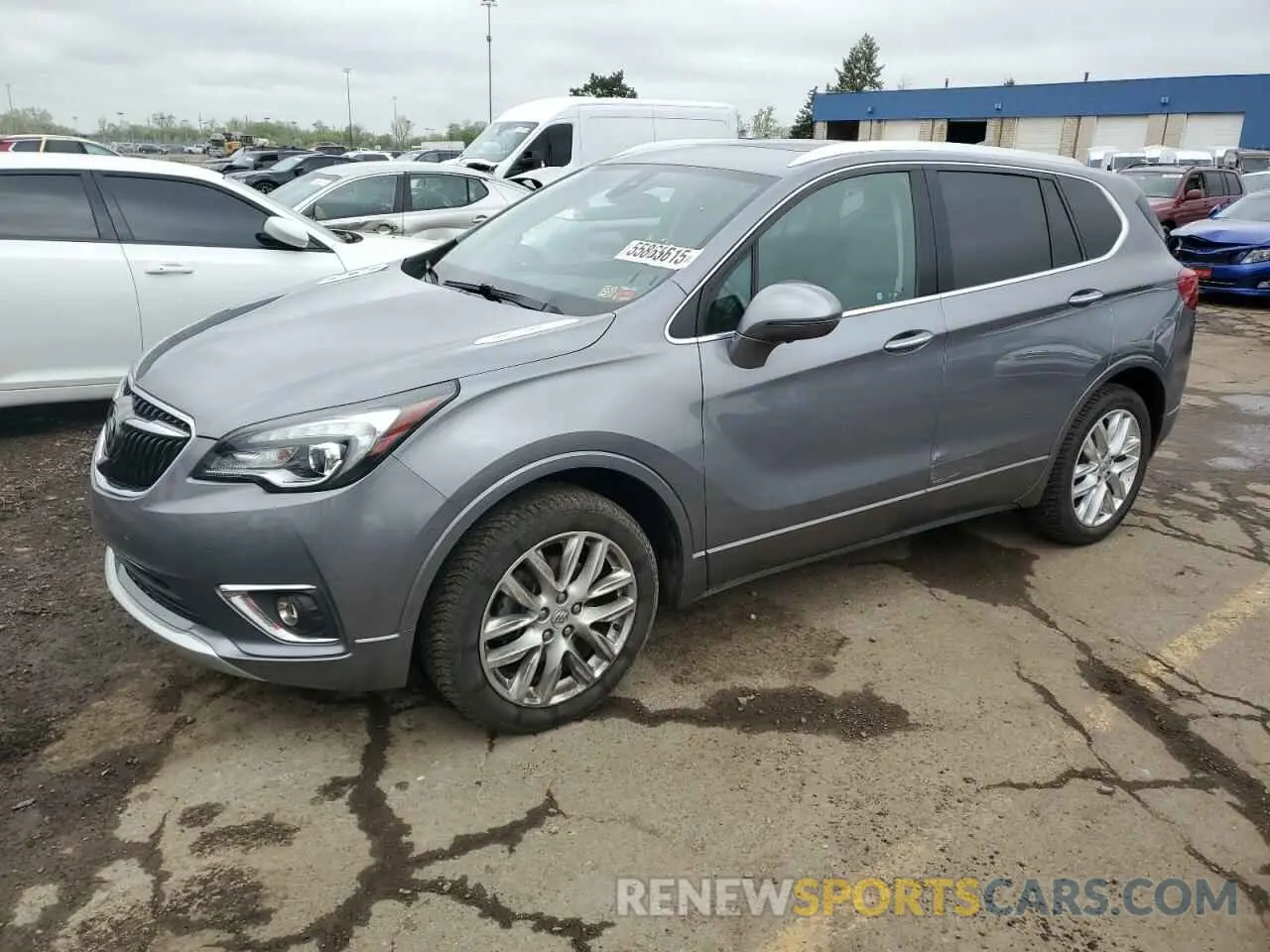 1 Фотография поврежденного автомобиля LRBFX4SX8KD009238 BUICK ENVISION 2019