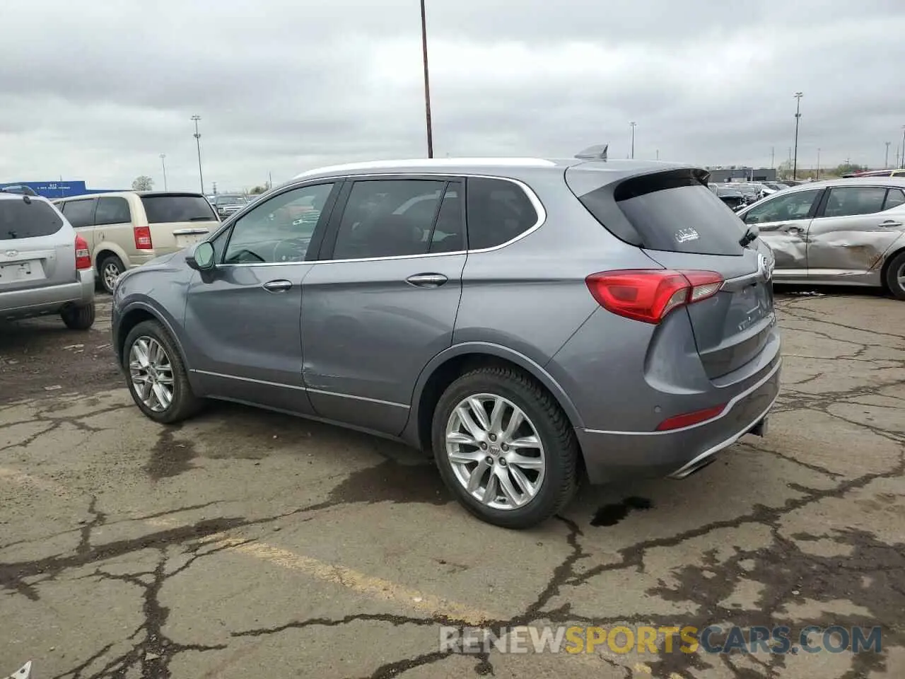 2 Фотография поврежденного автомобиля LRBFX4SX8KD009238 BUICK ENVISION 2019