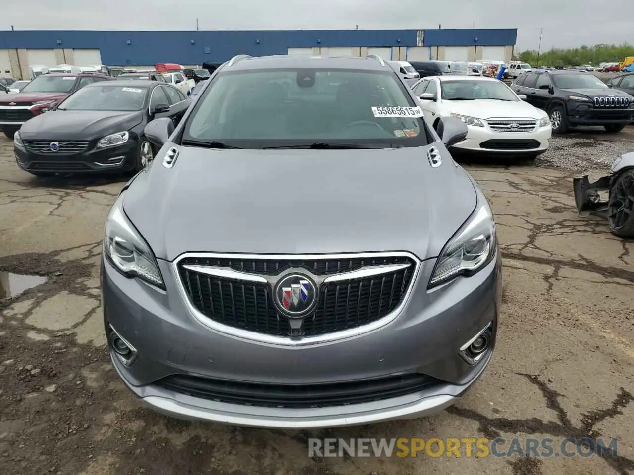 5 Фотография поврежденного автомобиля LRBFX4SX8KD009238 BUICK ENVISION 2019