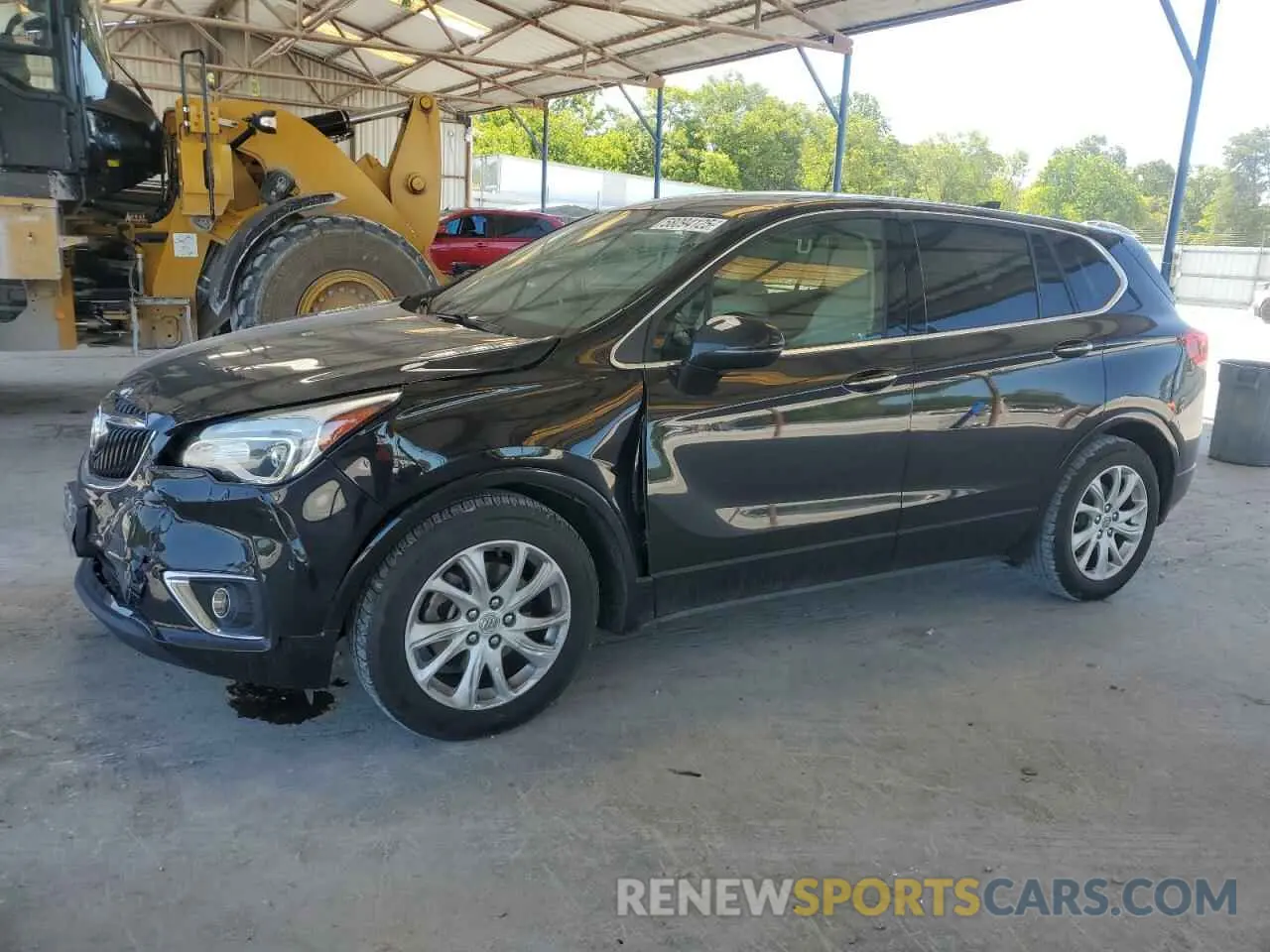 1 Фотография поврежденного автомобиля LRBFXBSA2KD002009 BUICK ENVISION 2019