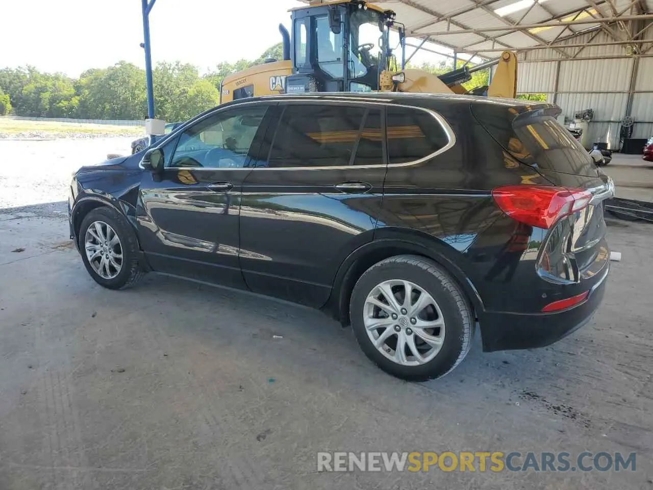 2 Фотография поврежденного автомобиля LRBFXBSA2KD002009 BUICK ENVISION 2019