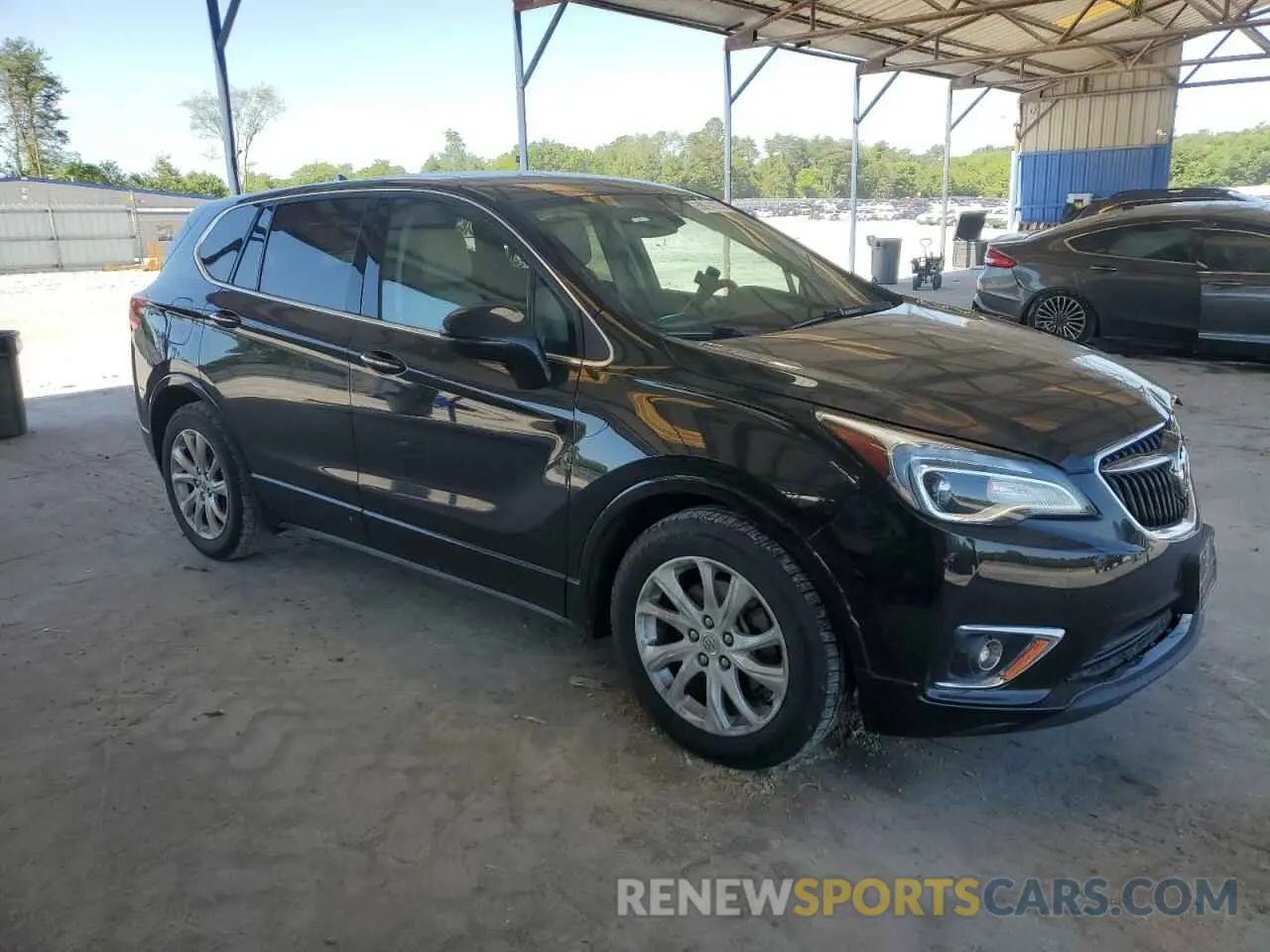 4 Фотография поврежденного автомобиля LRBFXBSA2KD002009 BUICK ENVISION 2019