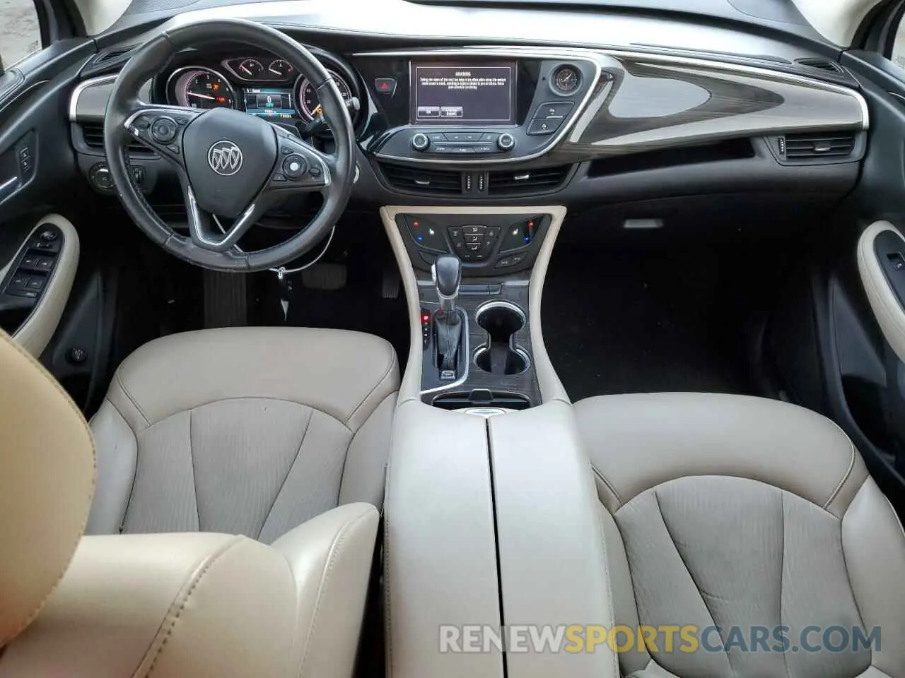 8 Фотография поврежденного автомобиля LRBFXBSA4KD063698 BUICK ENVISION 2019