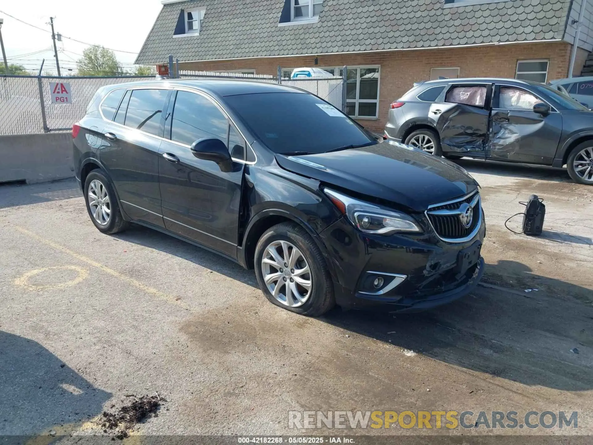 1 Фотография поврежденного автомобиля LRBFXBSA4KD146323 BUICK ENVISION 2019