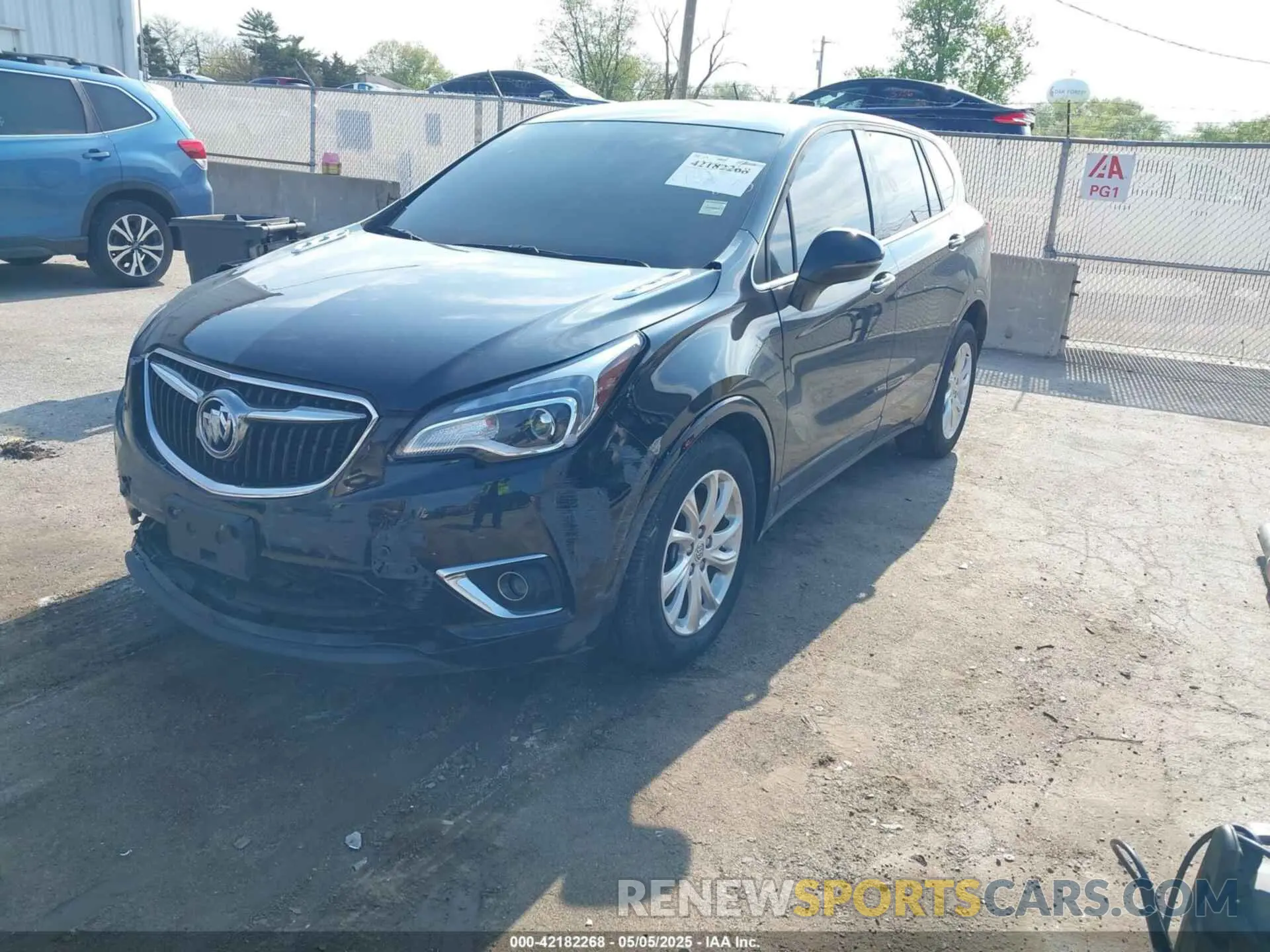 2 Фотография поврежденного автомобиля LRBFXBSA4KD146323 BUICK ENVISION 2019