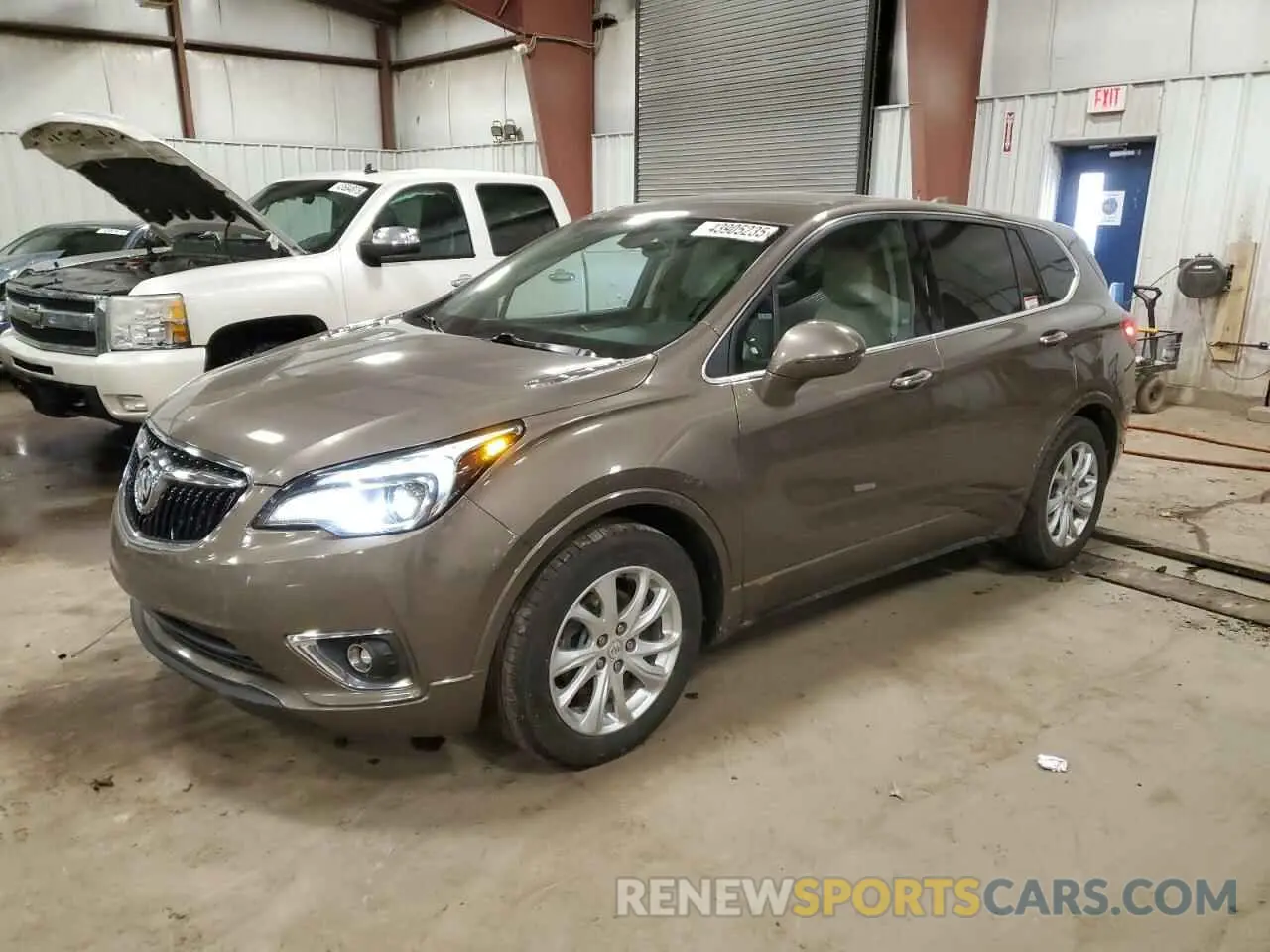 1 Photograph of a damaged car LRBFXBSA5KD121897 BUICK ENVISION 2019
