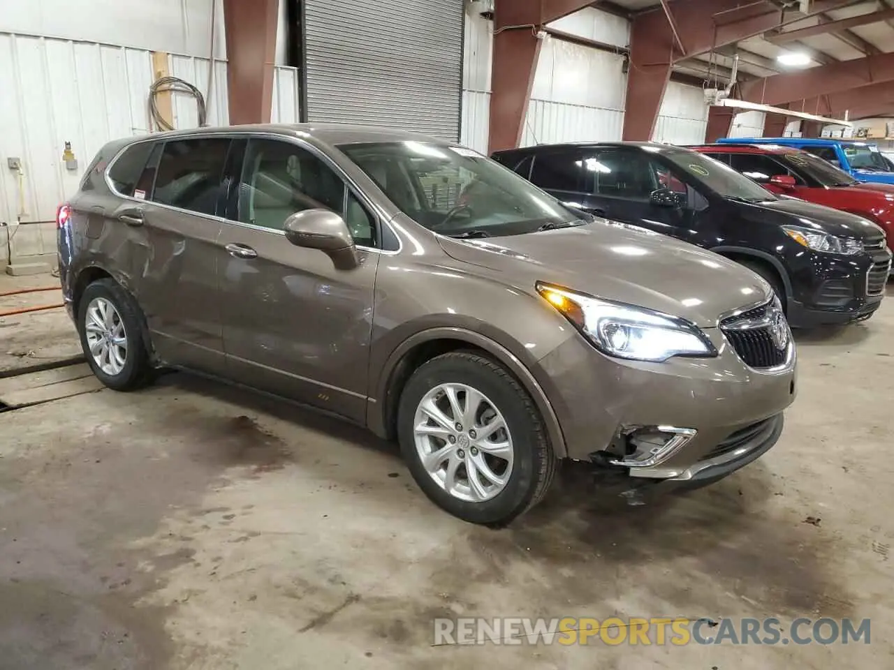 4 Photograph of a damaged car LRBFXBSA5KD121897 BUICK ENVISION 2019