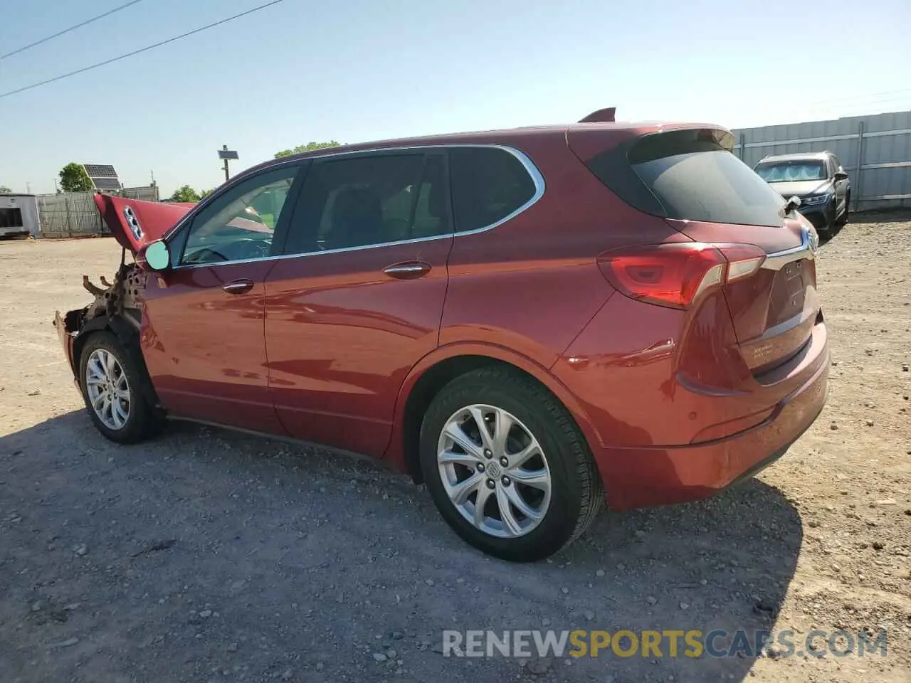 2 Фотография поврежденного автомобиля LRBFXBSAXKD128957 BUICK ENVISION 2019