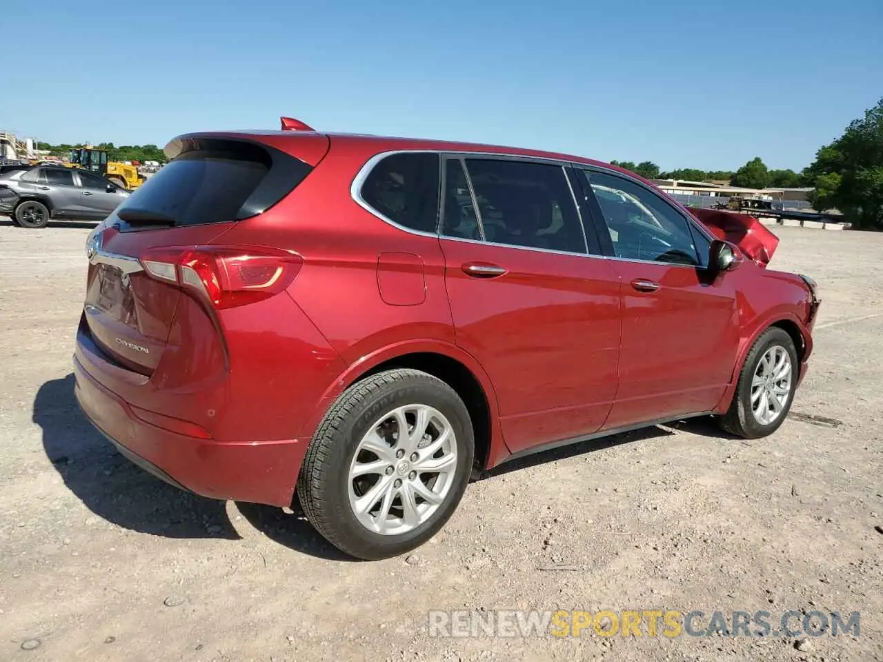 3 Фотография поврежденного автомобиля LRBFXBSAXKD128957 BUICK ENVISION 2019