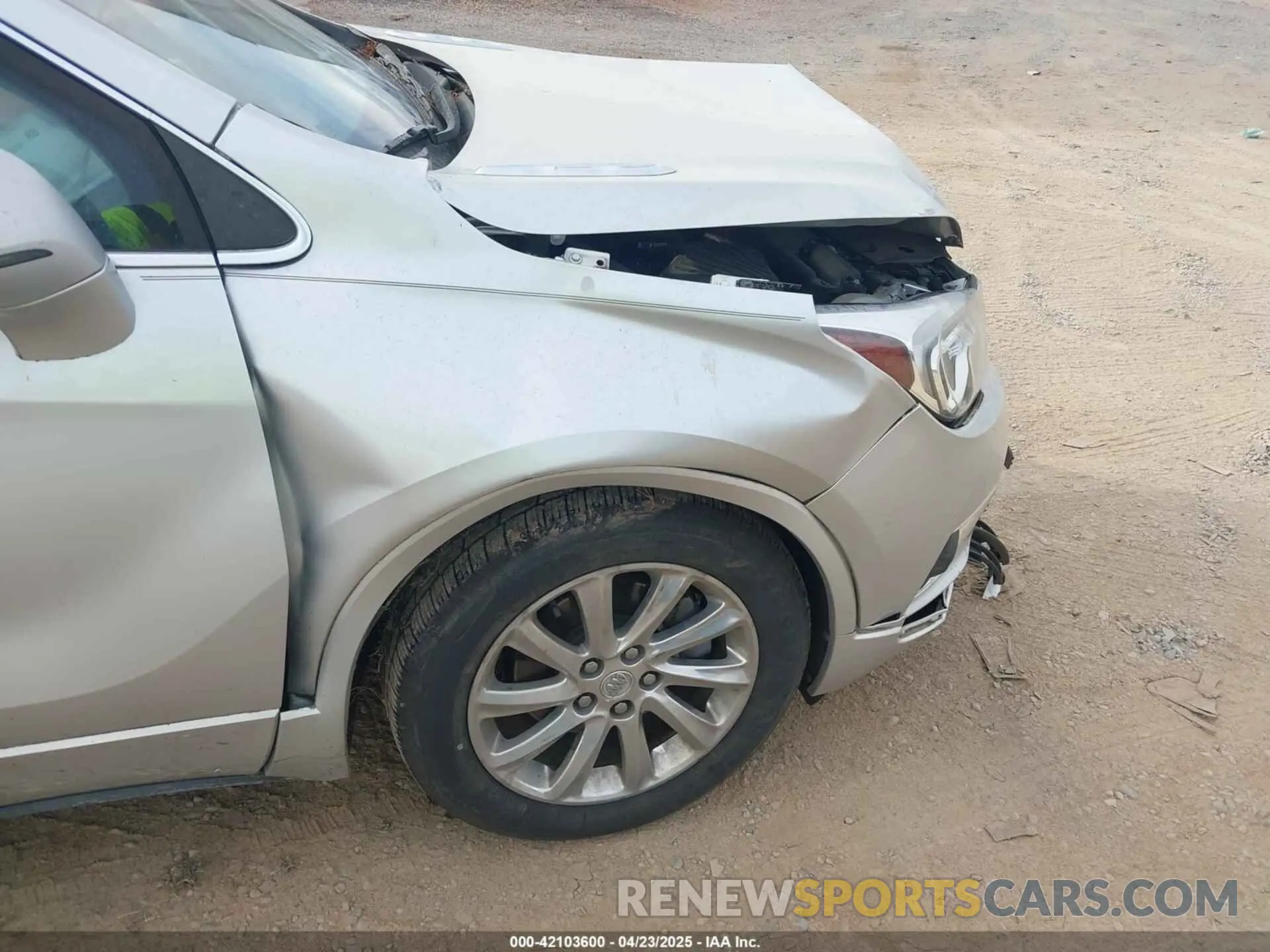 6 Фотография поврежденного автомобиля LRBFXCSA0KD002807 BUICK ENVISION 2019