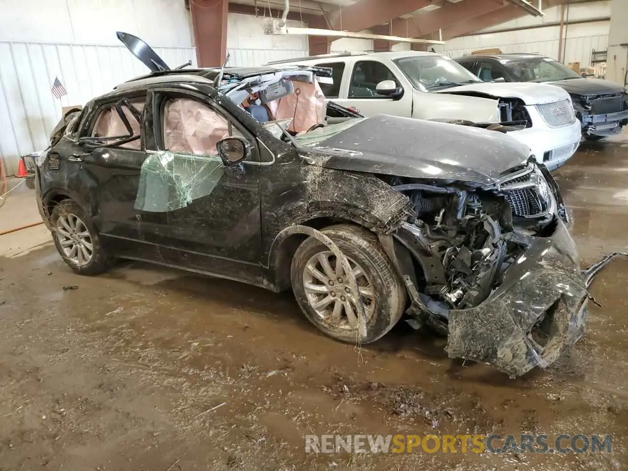 4 Photograph of a damaged car LRBFXCSA0KD004220 BUICK ENVISION 2019