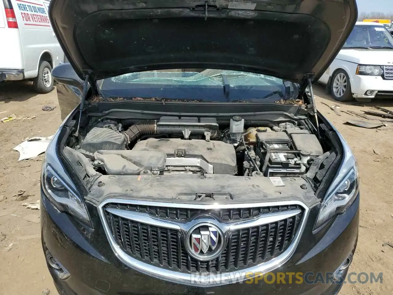11 Фотография поврежденного автомобиля LRBFXCSA0KD121196 BUICK ENVISION 2019