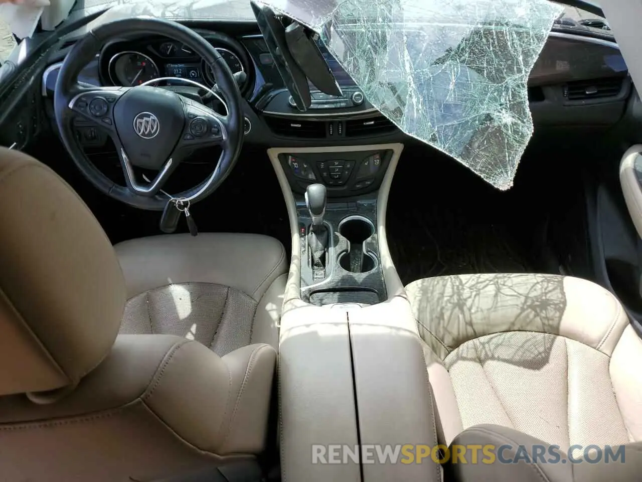8 Фотография поврежденного автомобиля LRBFXCSA0KD121196 BUICK ENVISION 2019