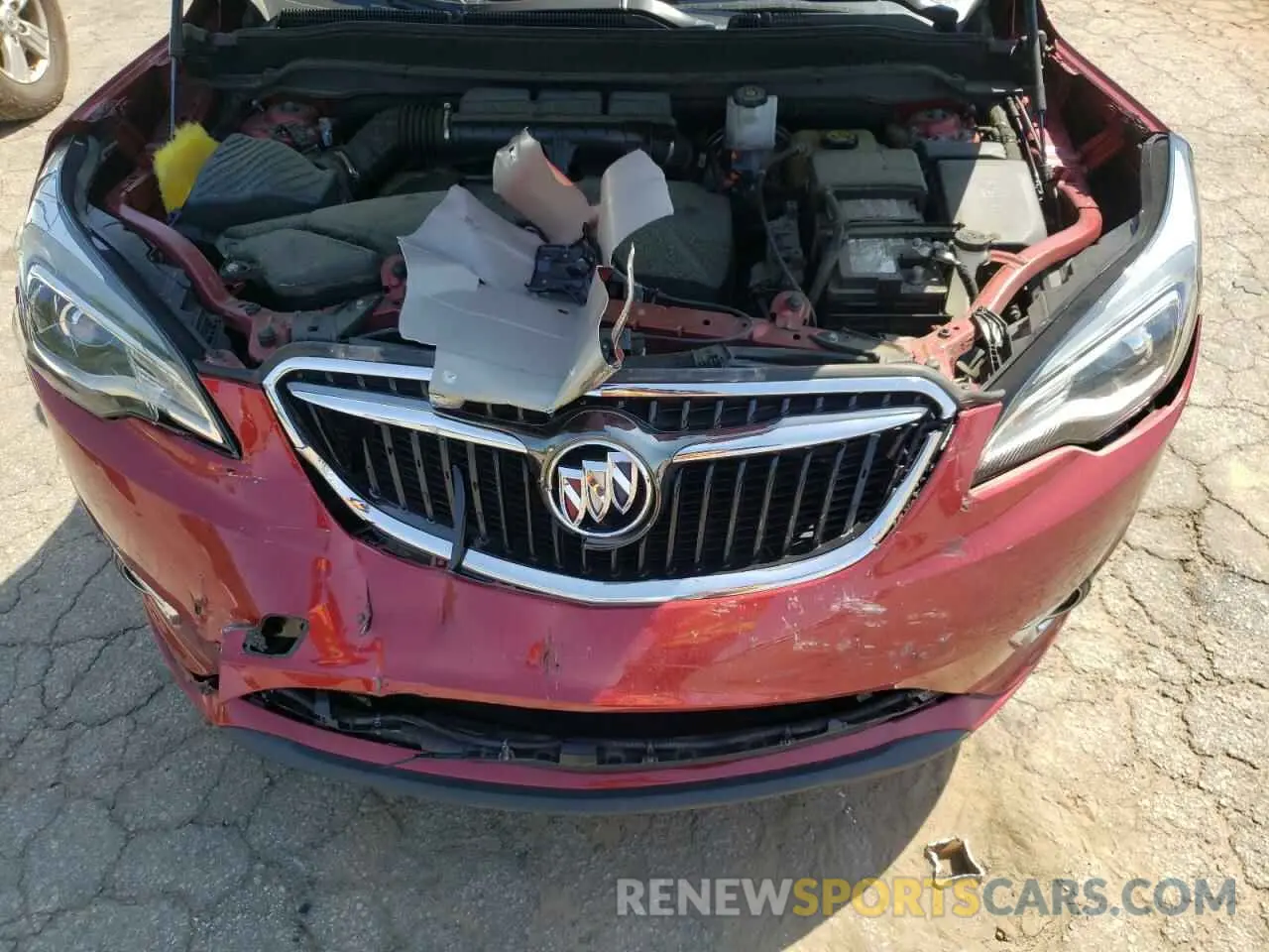 12 Photograph of a damaged car LRBFXCSA1KD015548 BUICK ENVISION 2019