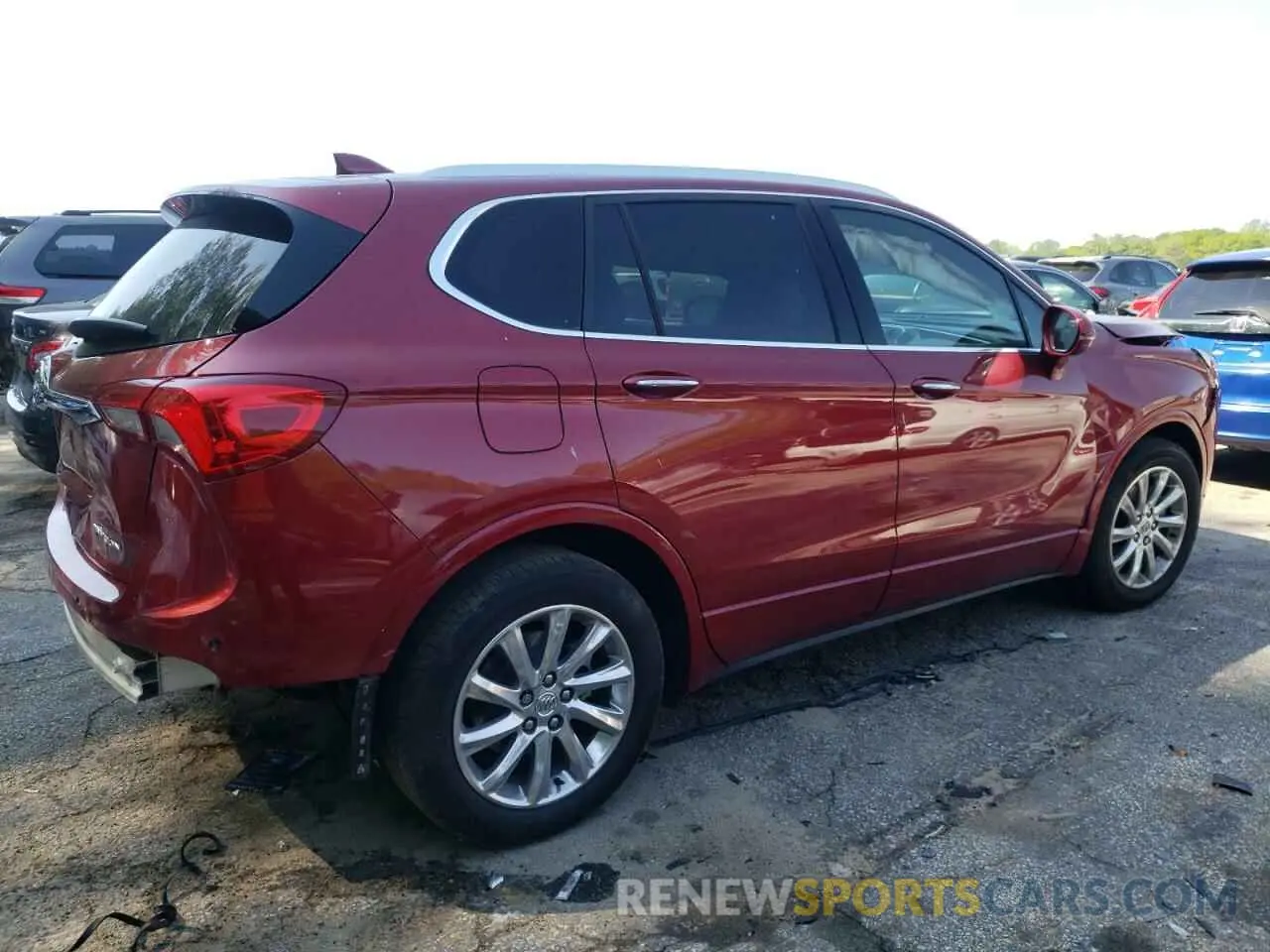 3 Photograph of a damaged car LRBFXCSA1KD015548 BUICK ENVISION 2019