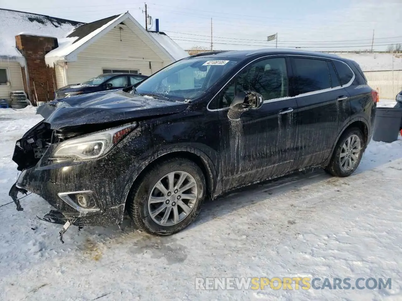 1 Фотография поврежденного автомобиля LRBFXCSA1KD019891 BUICK ENVISION 2019