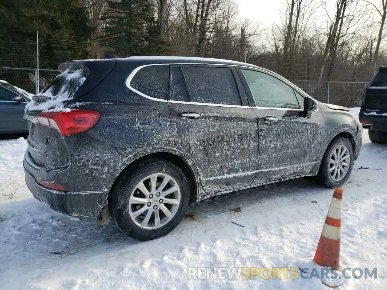 3 Фотография поврежденного автомобиля LRBFXCSA1KD019891 BUICK ENVISION 2019