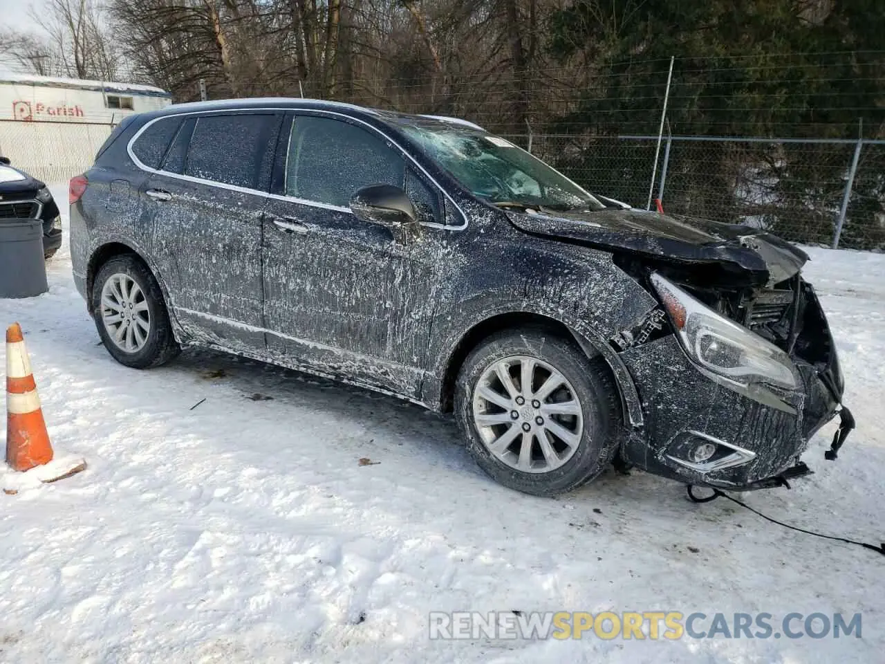 4 Фотография поврежденного автомобиля LRBFXCSA1KD019891 BUICK ENVISION 2019