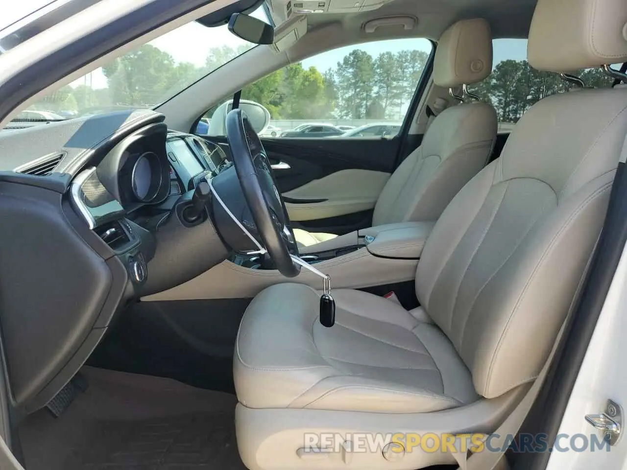 7 Photograph of a damaged car LRBFXCSA1KD020782 BUICK ENVISION 2019