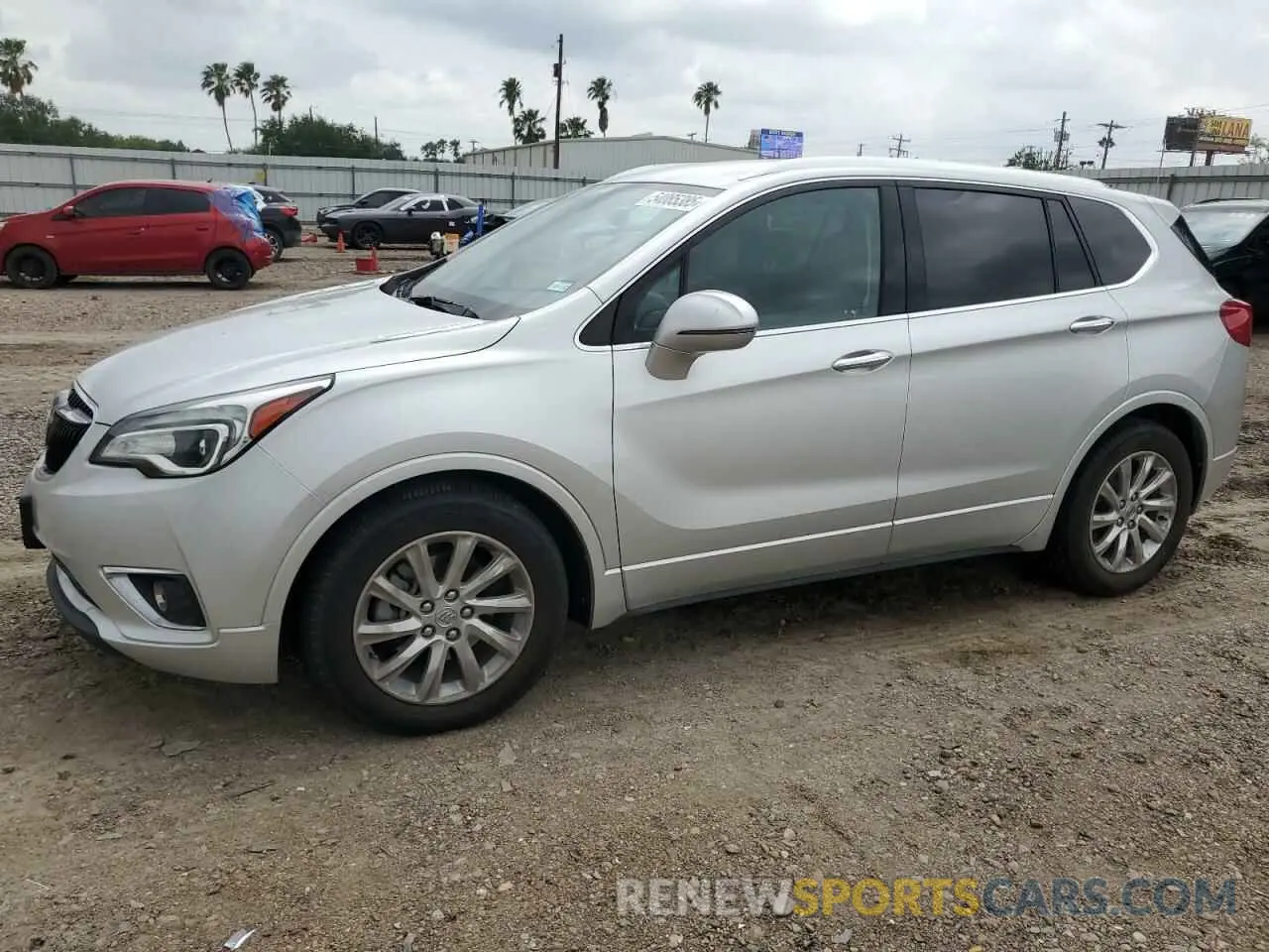 1 Фотография поврежденного автомобиля LRBFXCSA2KD013081 BUICK ENVISION 2019