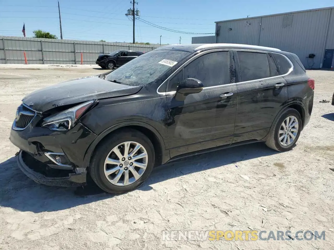 1 Фотография поврежденного автомобиля LRBFXCSA2KD021097 BUICK ENVISION 2019