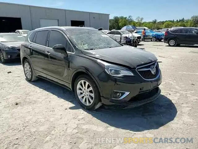 11 Фотография поврежденного автомобиля LRBFXCSA2KD021097 BUICK ENVISION 2019