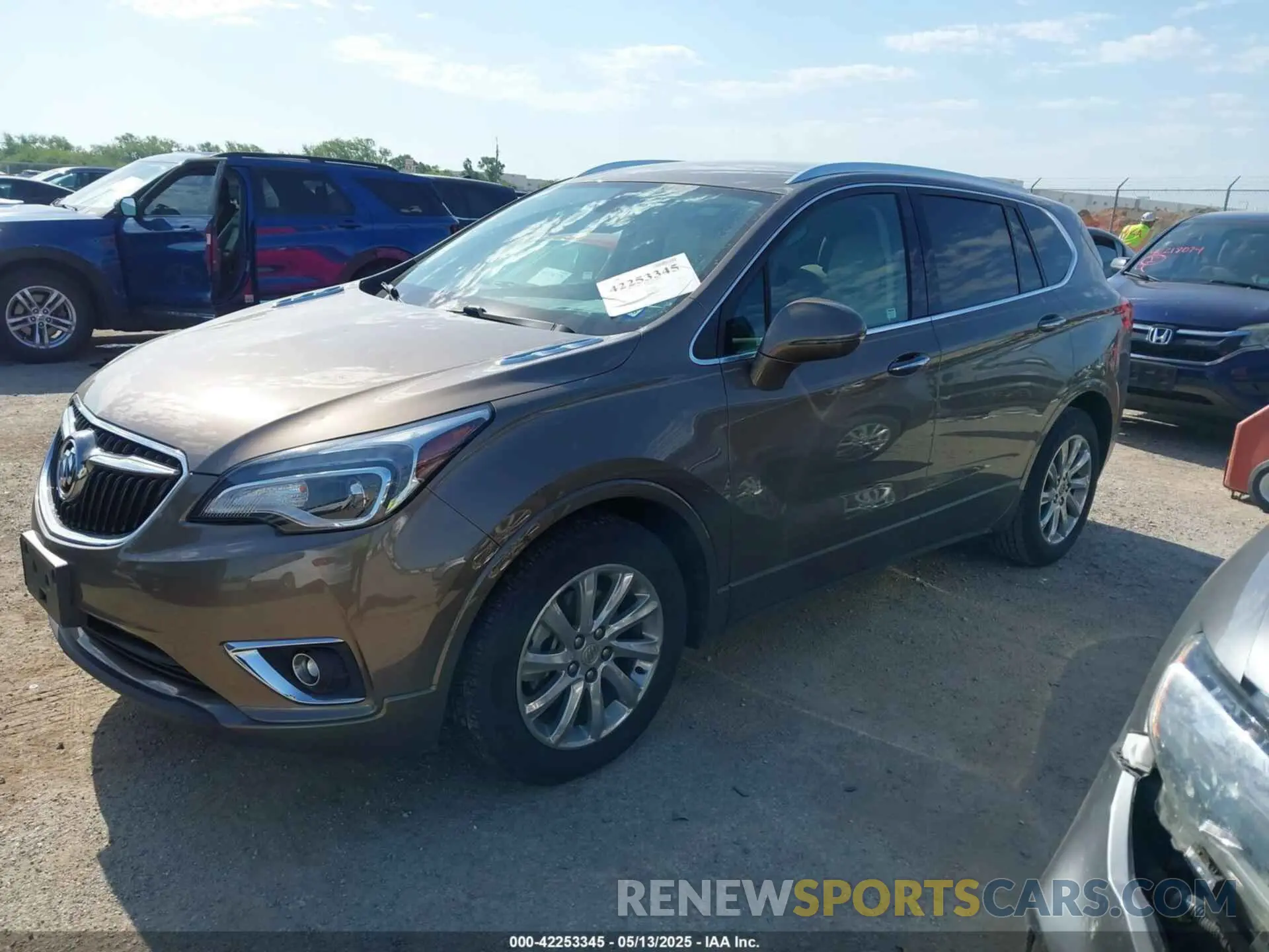 2 Photograph of a damaged car LRBFXCSA3KD026518 BUICK ENVISION 2019