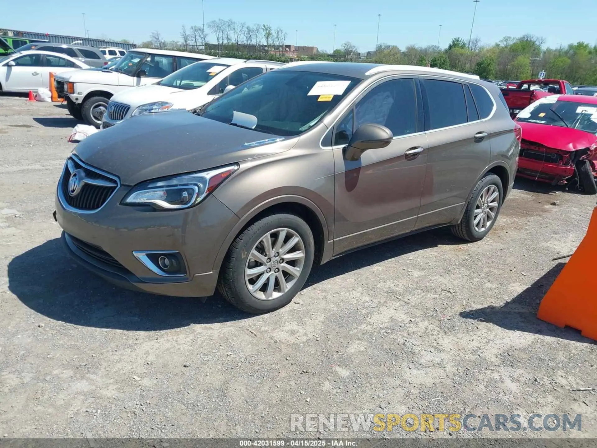 2 Photograph of a damaged car LRBFXCSA3KD043383 BUICK ENVISION 2019
