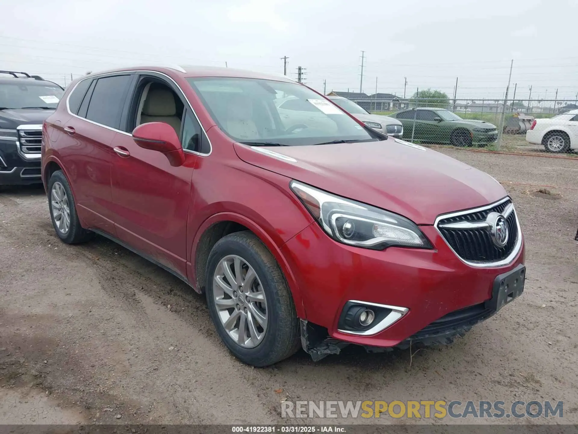 1 Фотография поврежденного автомобиля LRBFXCSA4KD017469 BUICK ENVISION 2019