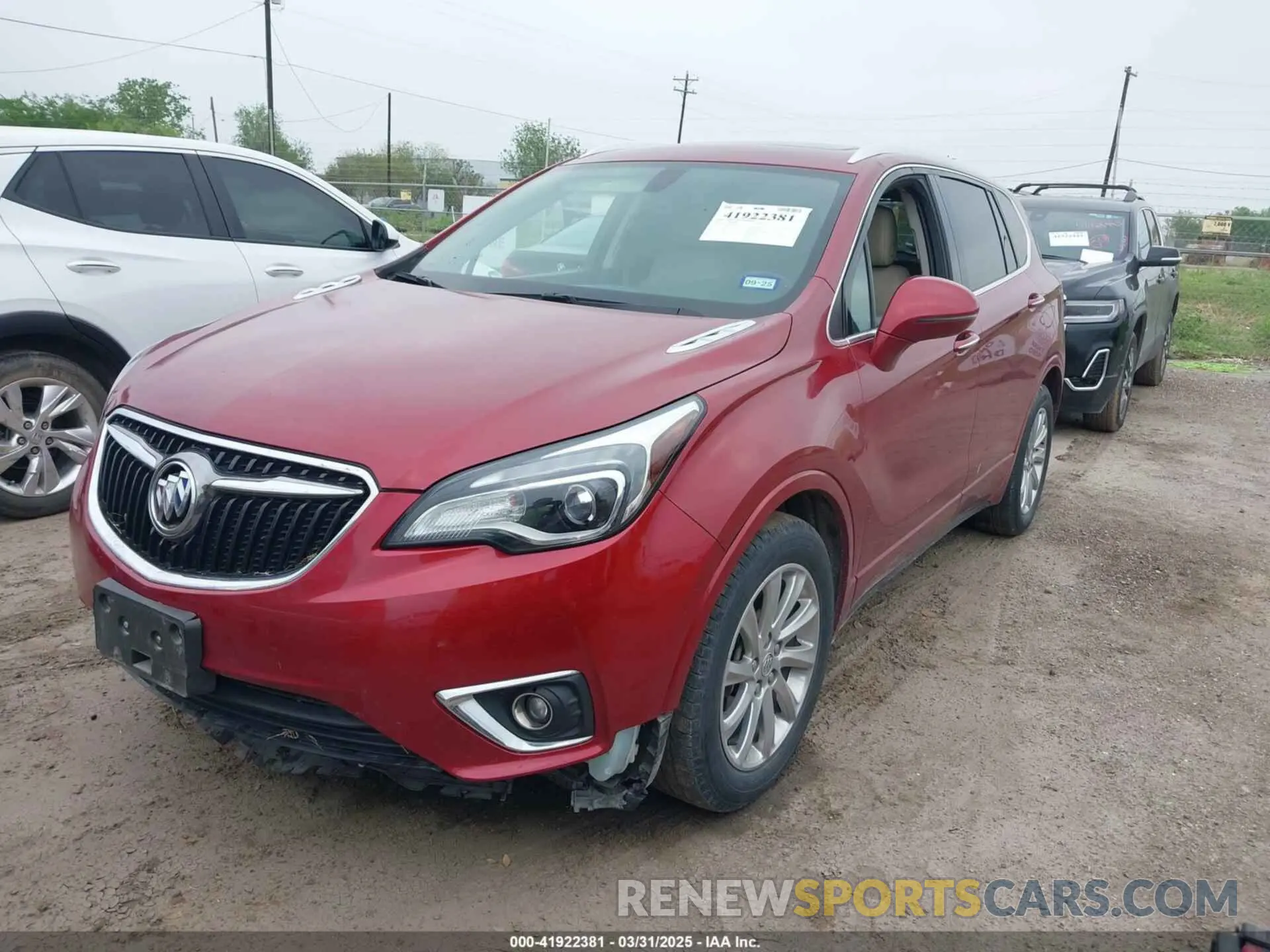 2 Фотография поврежденного автомобиля LRBFXCSA4KD017469 BUICK ENVISION 2019