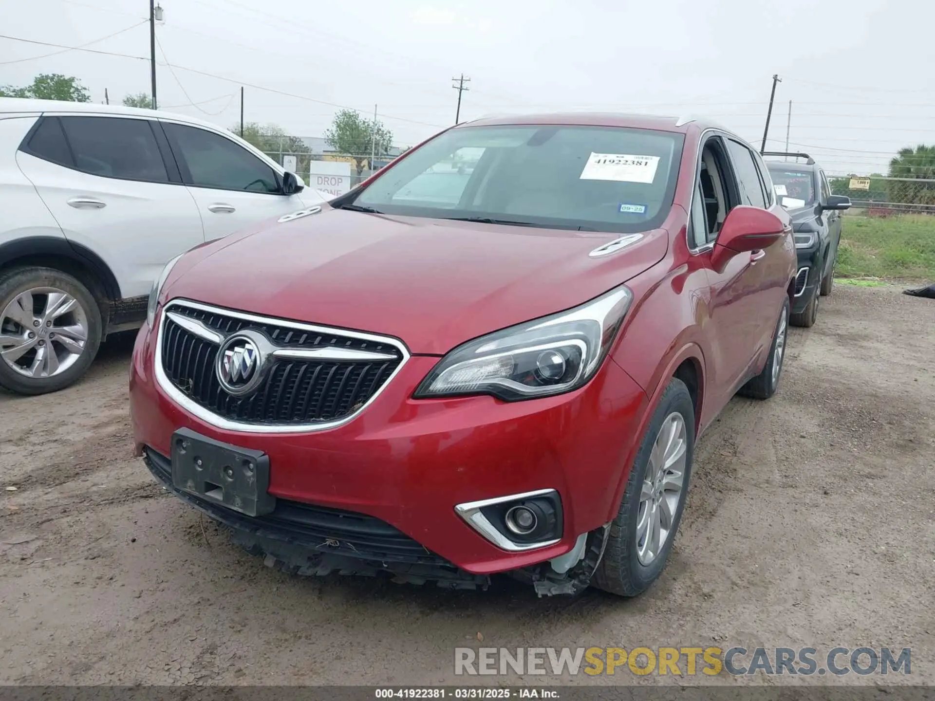 6 Фотография поврежденного автомобиля LRBFXCSA4KD017469 BUICK ENVISION 2019