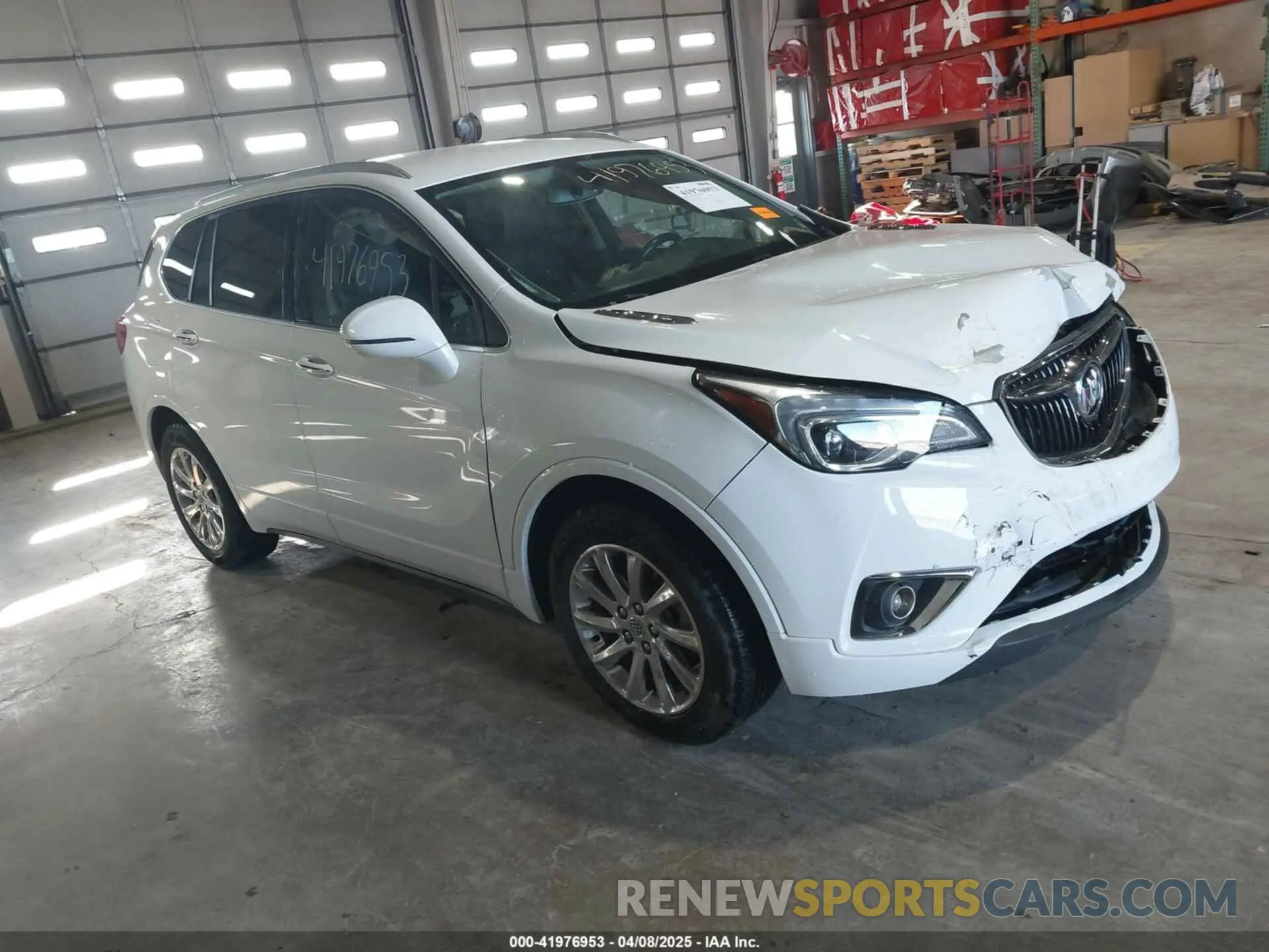 1 Photograph of a damaged car LRBFXCSA5KD020705 BUICK ENVISION 2019