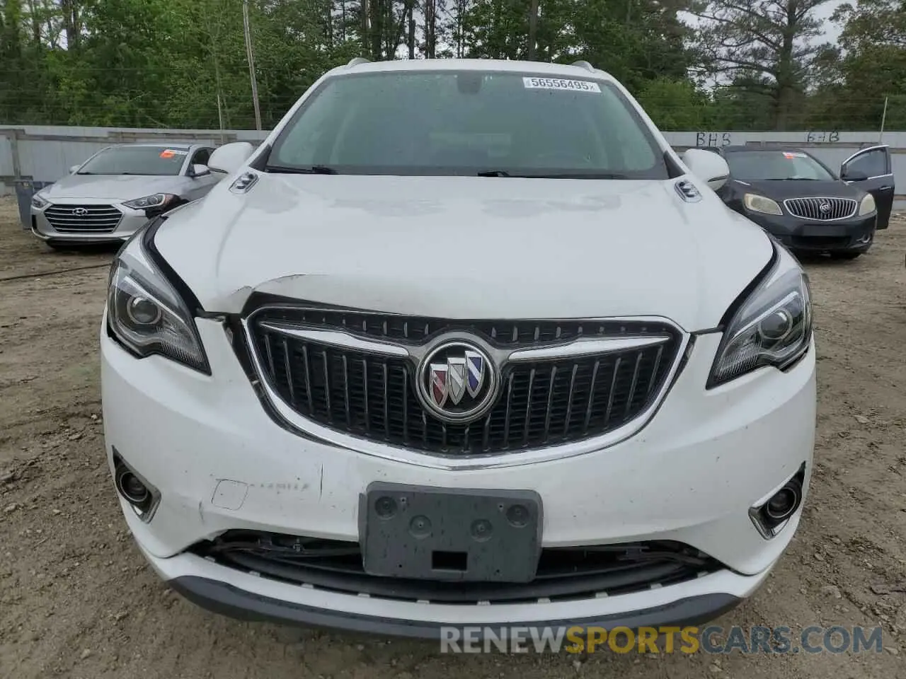 5 Фотография поврежденного автомобиля LRBFXCSA5KD058158 BUICK ENVISION 2019