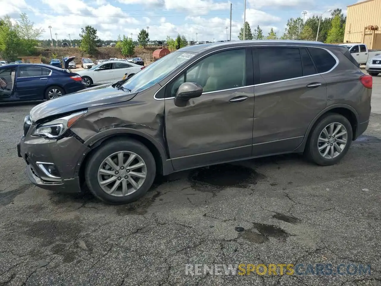 1 Фотография поврежденного автомобиля LRBFXCSA6KD120585 BUICK ENVISION 2019