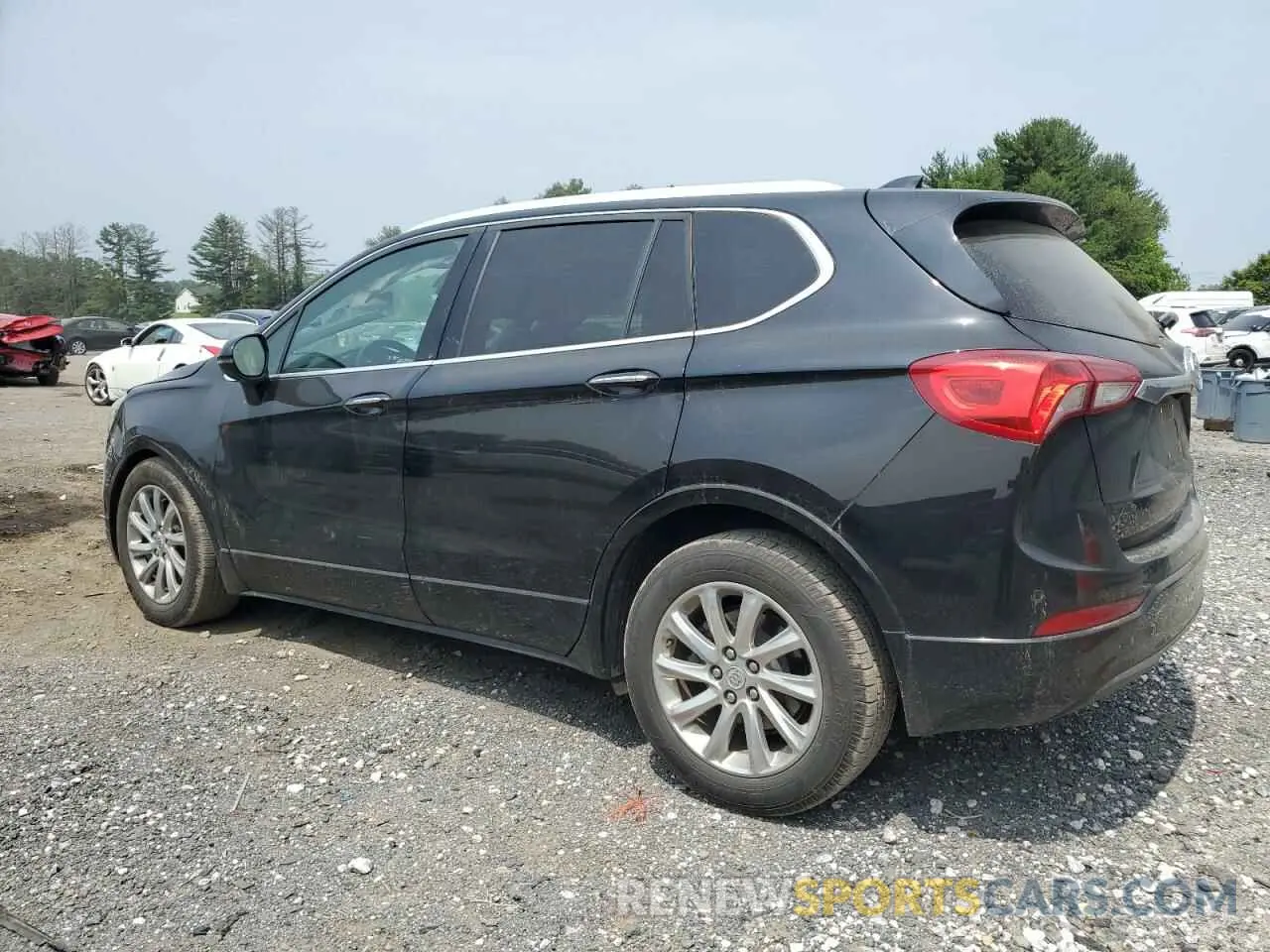 2 Фотография поврежденного автомобиля LRBFXCSA7KD004473 BUICK ENVISION 2019